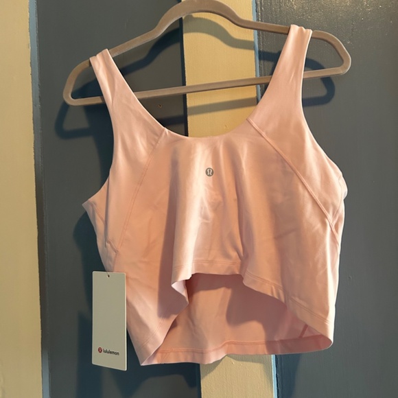 lululemon athletica Pink Fitted Crop Tank Top - Picture 4 of 4